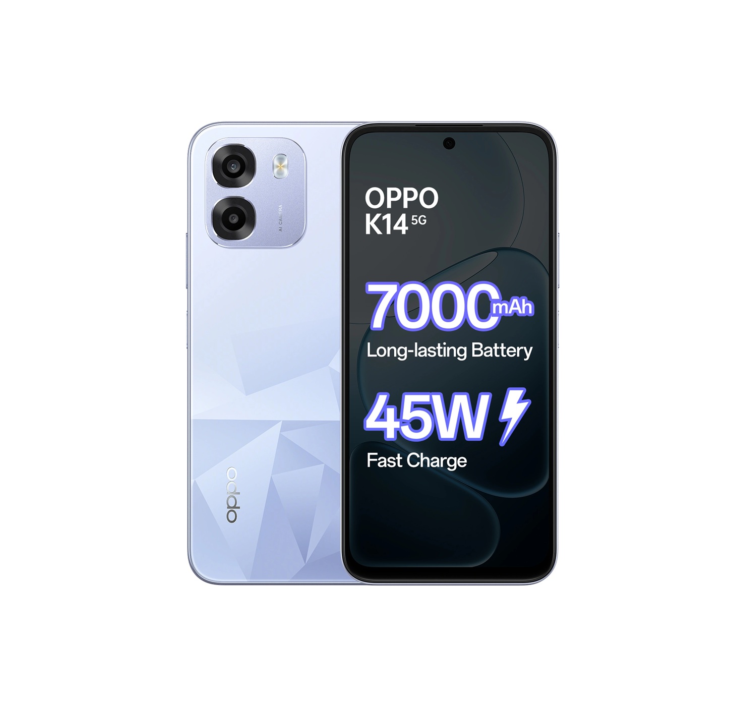 Oppo K14 5G 8GB RAM 256GB Storage, Blue colou