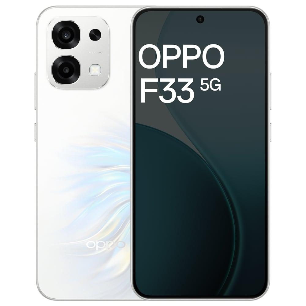 Oppo F33 5G 8GB RAM 256GB Storage, Pearl White Colour