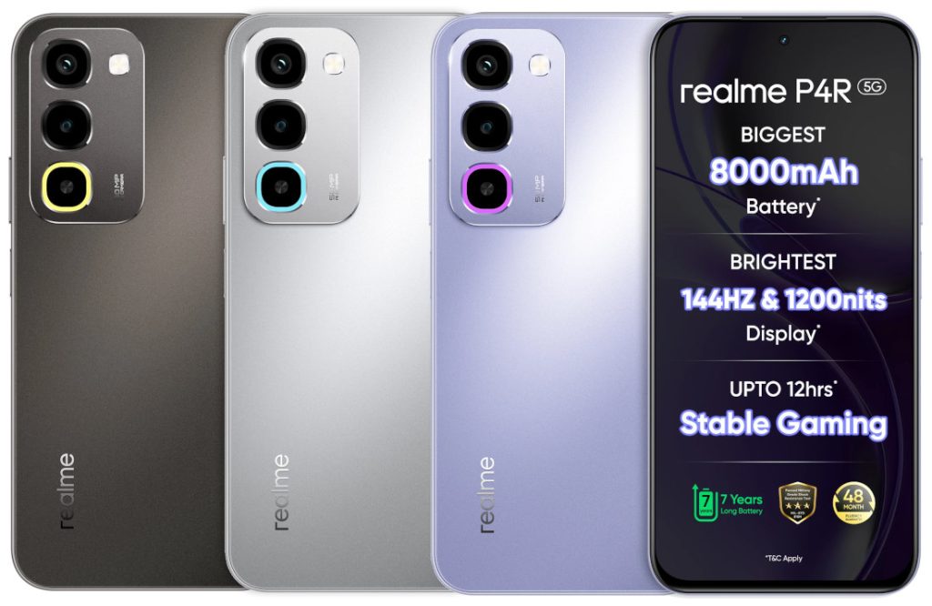 Realme P4r 4GB RAM 64GB Storage